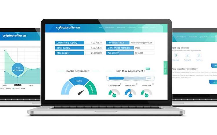 Cryptoprofiler auf dem Computer