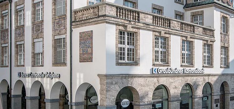Hauptgebäude der Graubündner Kantonalbank