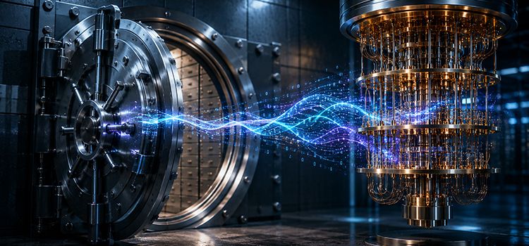 Quantencomputer öffnet einen grossen Banktresor