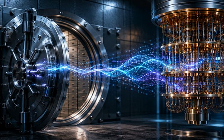 Quantencomputer öffnet einen grossen Banktresor