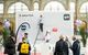 Die Cake-Wall zum Yuh-Geburtstag im Hauptbahnhof Zürich mit 1'254 Kuchenstücken