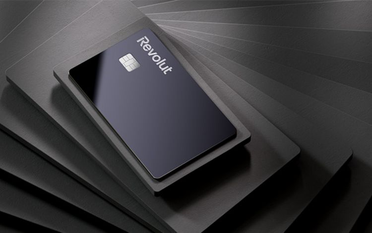Debitkarte der Challenger-Bank Revolut
