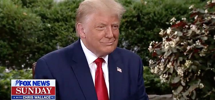 US-Präsident Donald Trump im Interview mit Fox News