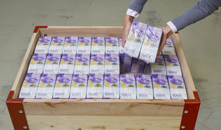 Die neue Tausend-Franken-Note