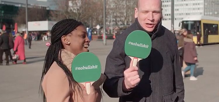 Passanten im Interview