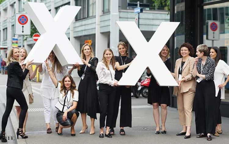 Das Team von Patrizia Laeris Startup ElleXX