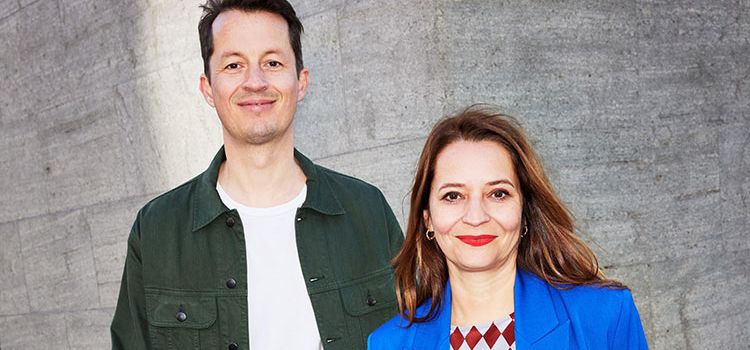 Leandro Davies und Rea Eggli von der Crowdinvesting-Plattform Oomnium