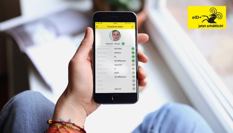 Schaffhauser eID+ auf dem Smartphone