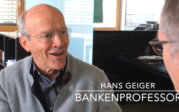 Hans Geiger im Gespräch mit Lukas Hässig von Inside Paradeplatz zu PSD2, Open Banking und Blockchain