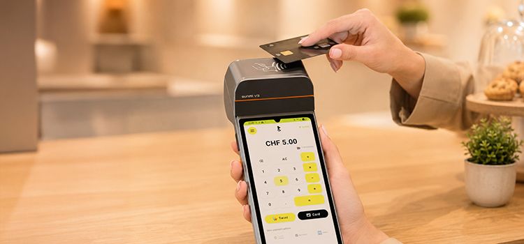 Terminal von Aduno Pay