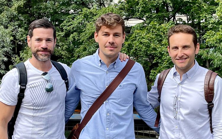 Der Verwaltungsrat von Findependent: Lukas Speiser, Gründer & CEO Matthias Bryner, Miklos Stanek 