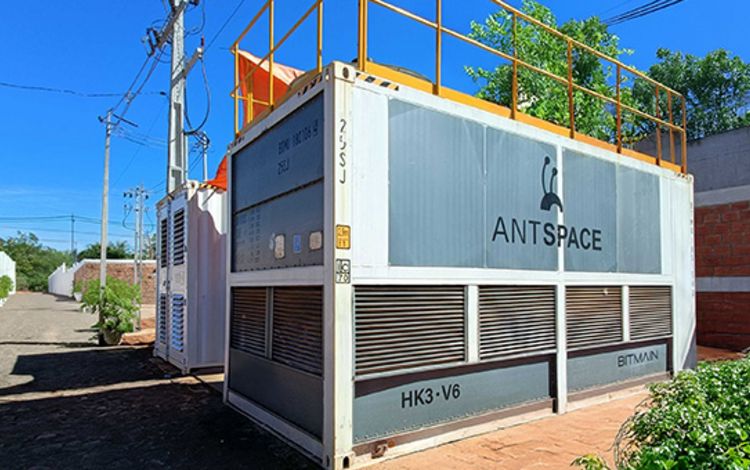 Mining-Anlage Green Mine #003 in Paraguay