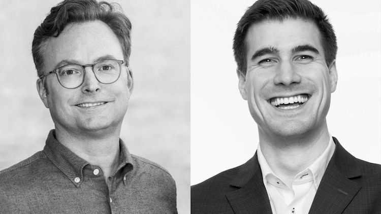 Oliver Dlugosch (NDGIT) und Gian Reto à Porta (Contovista)