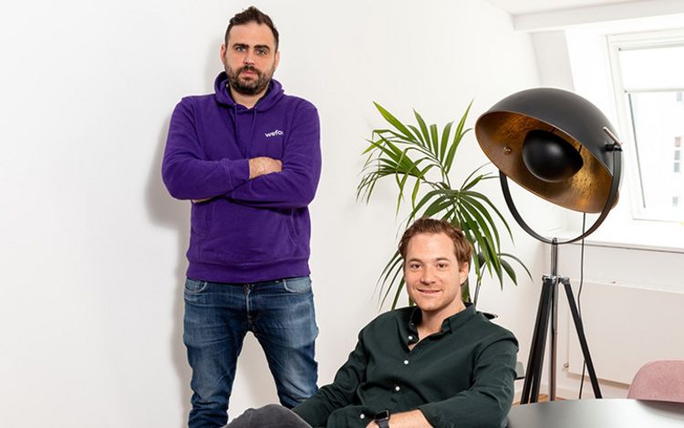 Die Gründer von Wefox Julian Teicke und Fabian Wesemann