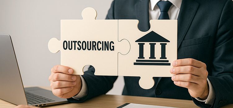 Ein Bankmanager erklärt Oursourcing