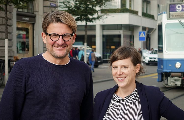 Daniel Gasteiger und Sandra Tobler