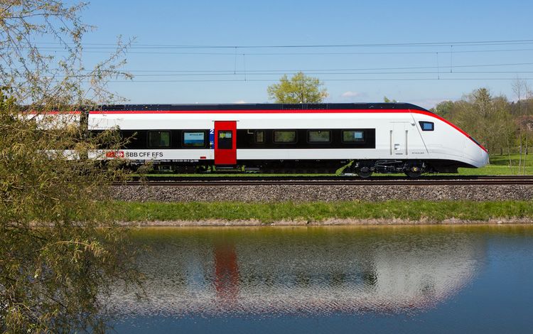 SBB Zugkomposition unterwegs