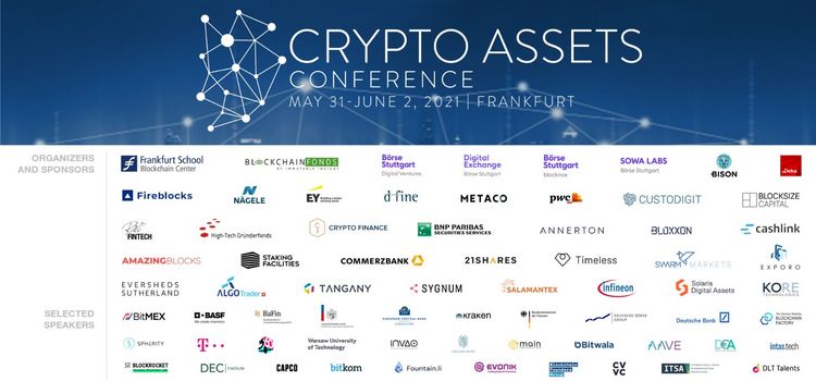 Plakat der Crypto Assets Conference