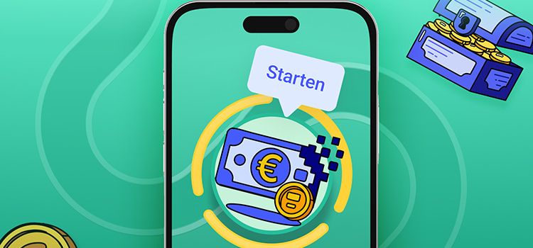 Illustration, welche das Thema Finanzbildung symbolisieren soll