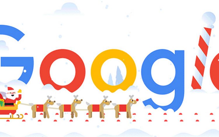 Google-Doodle Weihnachten 2018