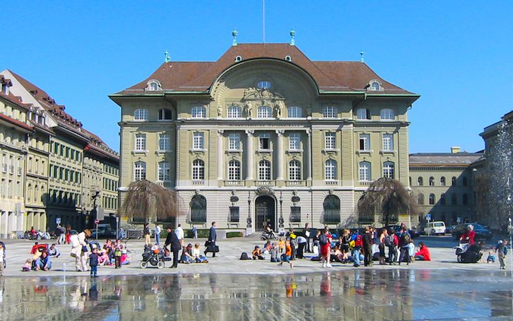 Gebäude der Schweizerischen Nationalbank SNB