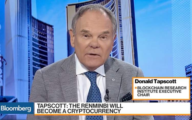 Donald Tapscott im Interview mit Bloomberg TV