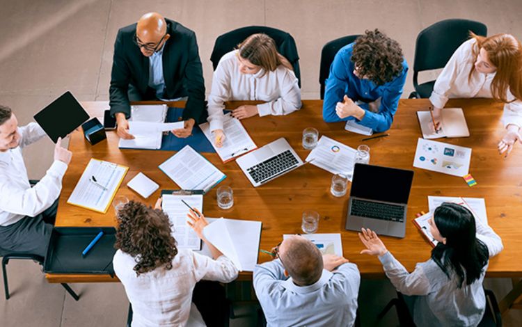 Verwaltungsrats-Meeting