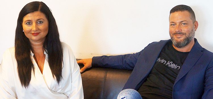 Sanela und Mike Lüscher, Gründer des Startups Honesto
