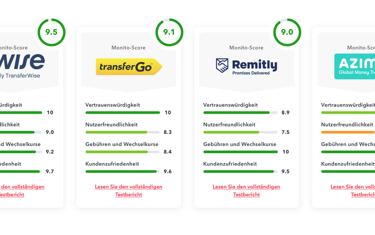 Der Monito-Score als Grafik