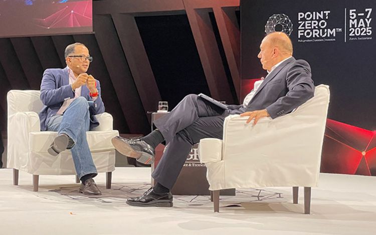 Dr. Axel Weber im Gespräch mit Sopnendu Mohanty, Group CEO, GFTN