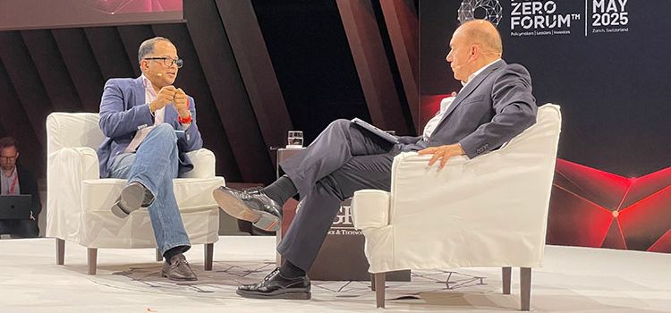 Dr. Axel Weber im Gespräch mit Sopnendu Mohanty, Group CEO, GFTN