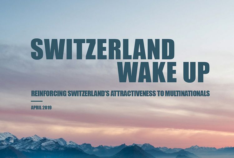 Cover von Studie "Switzerland – wake up" von McKinsey