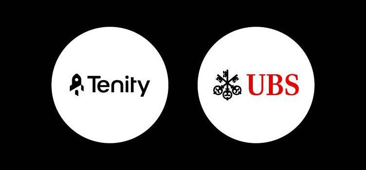 Logos des Inkubators Tenity und der Grossbank UBS