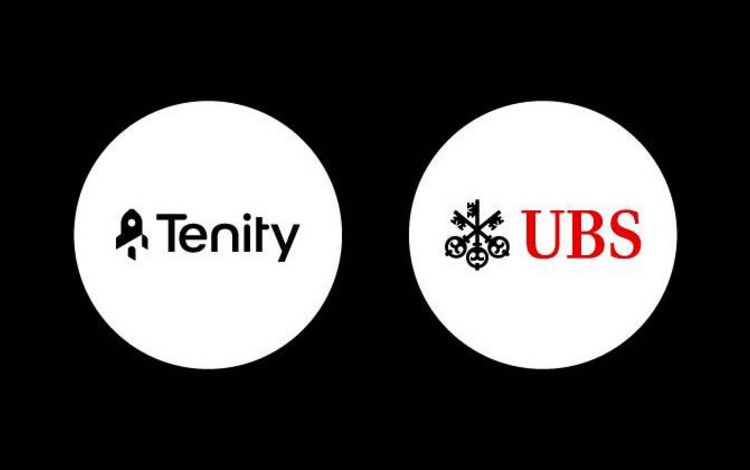Logos des Inkubators Tenity und der Grossbank UBS