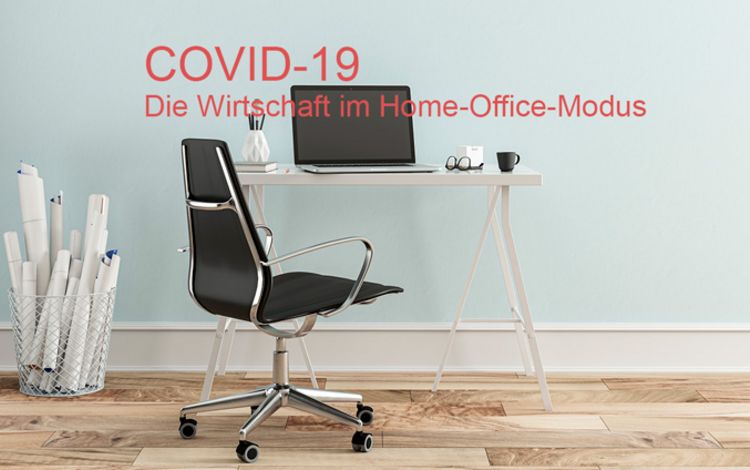 Moderner Arbeitsplatz mit Laptop