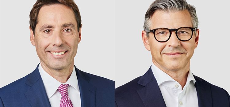Thomas Schneider, Bankratspräsident der BLKB & John Häfelfinger, CEO der BLKB 