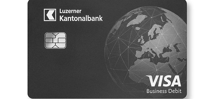 Die neue Business Debitkarte der LUKB
