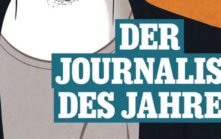 Ausschnitt der Ausschreibung: Der Journalist des Jahres