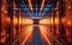 Futuristischer Serverraum