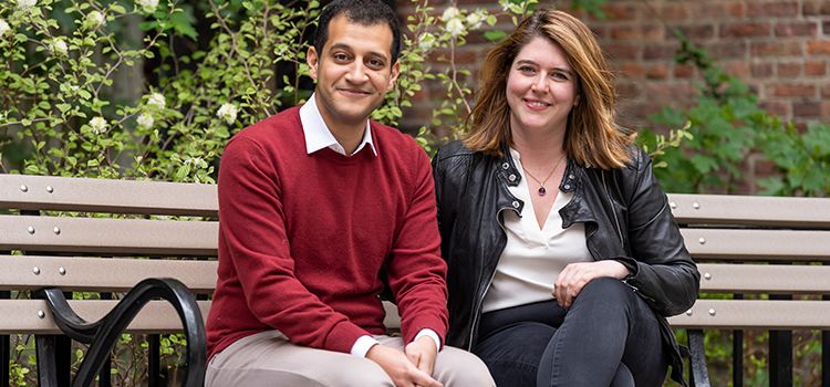 Hany Rashwan, Co-Gründer und CEO & Ophelia Snyder, Co-Gründerin und Chief Product Officer von 21Shares