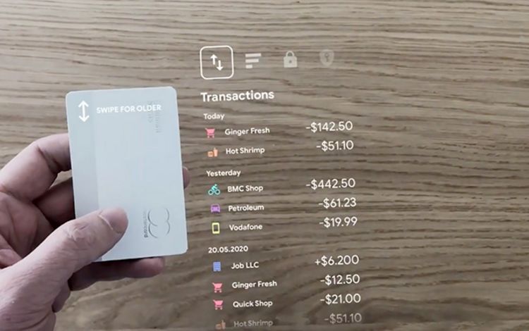 Augmented Credit Card von Volodymyr Kurbatov