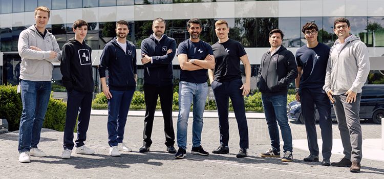 Das Team Schweiz der Neo-Bank Helvo in Crissier
