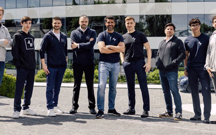 Das Team Schweiz der Neo-Bank Helvo in Crissier