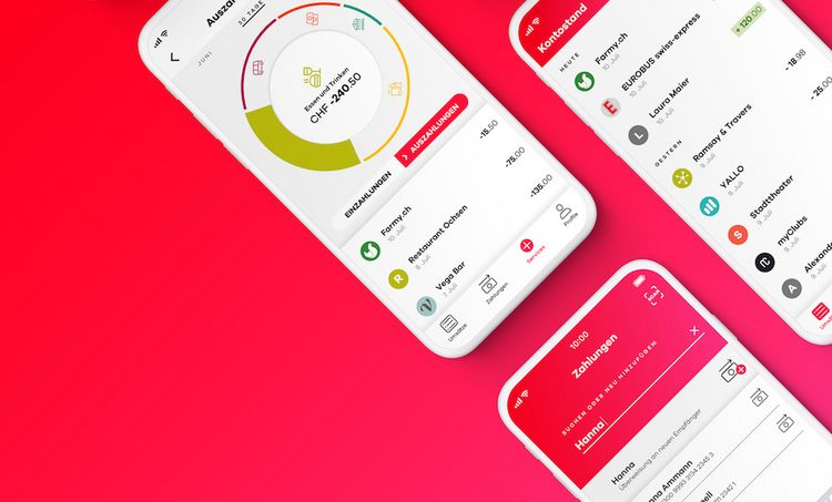 Die Konto-App von Neon