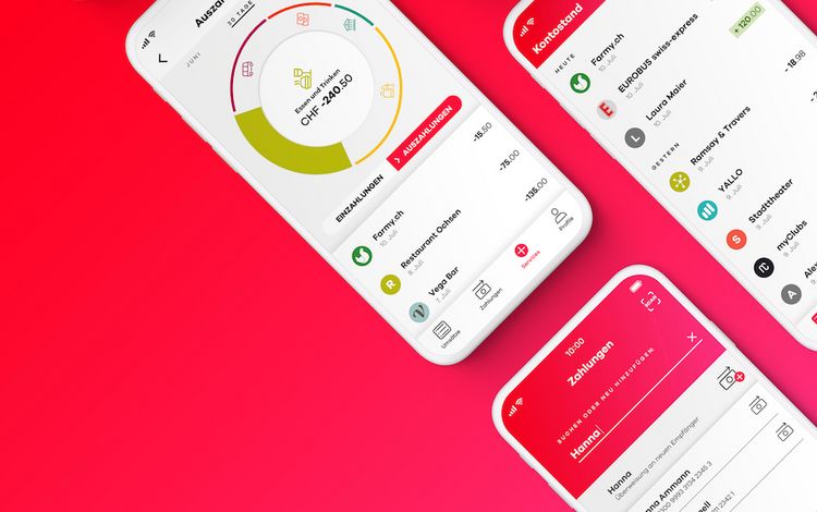 Die Konto-App von Neon