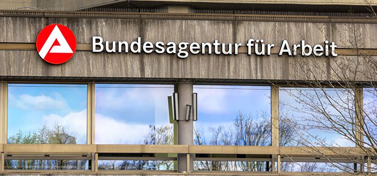 Das Gebäude der Bundesagentur für Arbeit in Nürnberg