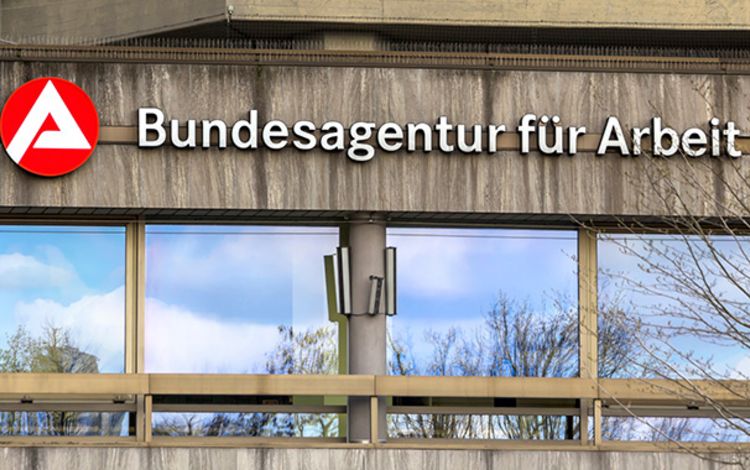 Das Gebäude der Bundesagentur für Arbeit in Nürnberg