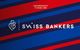 Logo und Farben von FCB und Swiss Bankers
