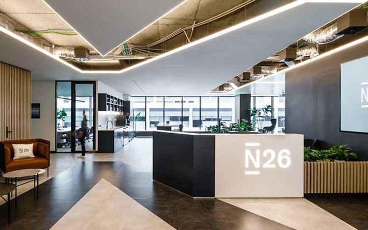 Office der Neo-Bank N26 in Barcelona