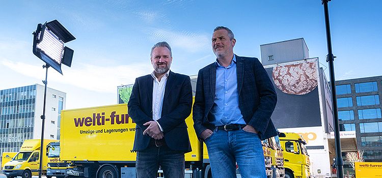 Daniel Gradenegger von Annanow und Marc Bolliger von Pickwing